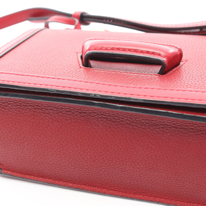 バルセロナ ショルダーバッグ レザー レッド ロエベ バッグ LOEWE