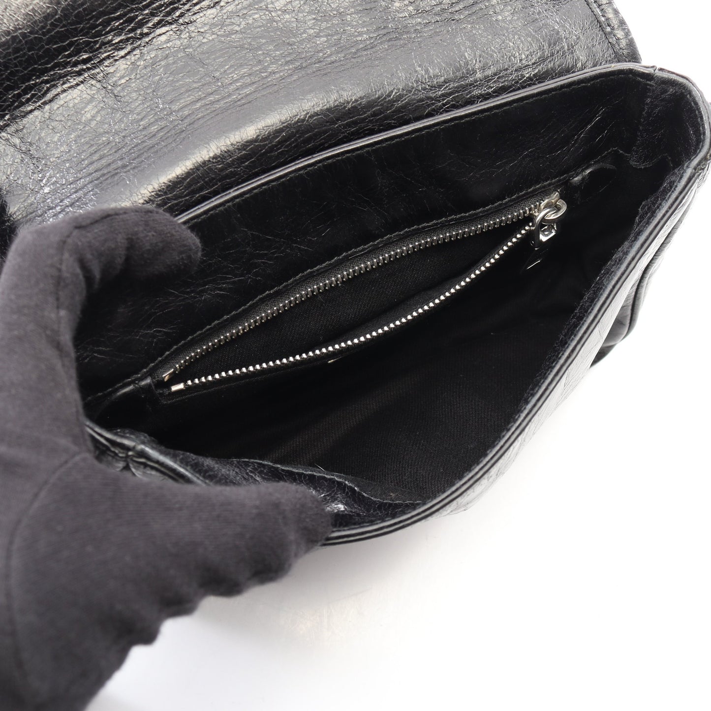 マテラッセ ショルダーバッグ レザー ブラック ミュウミュウ バッグ miu miu