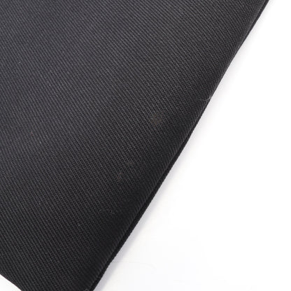 RIVE GAUCHE クラッチバッグ キャンバス レザー ブラック サンローランパリ バッグ SAINT LAURENT PARIS