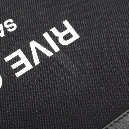 RIVE GAUCHE クラッチバッグ キャンバス レザー ブラック サンローランパリ バッグ SAINT LAURENT PARIS