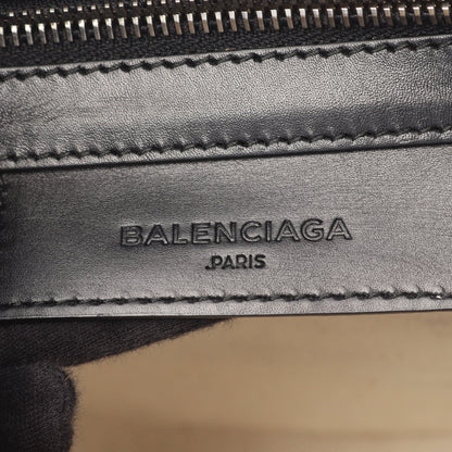 マリントートバッグ ハンドバッグ トートバッグ レザー キャンバス ブラック ホワイト バレンシアガ バッグ BALENCIAGA