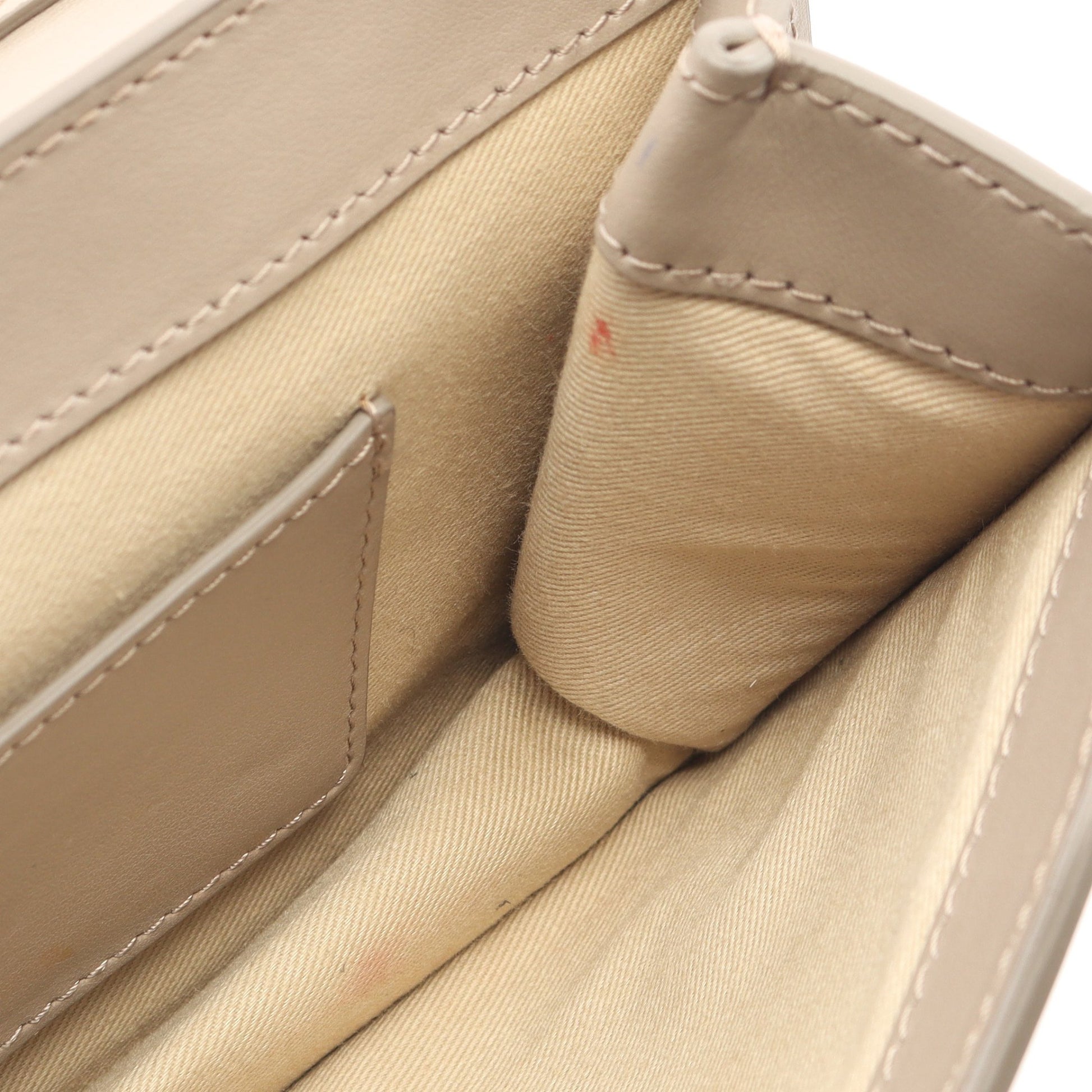 CHLOE C クロエシー チェーンショルダーバッグ レザー ベージュ クロエ バッグ Chloe