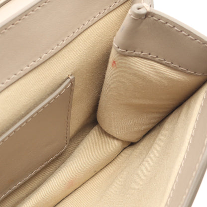 CHLOE C クロエシー チェーンショルダーバッグ レザー ベージュ クロエ バッグ Chloe