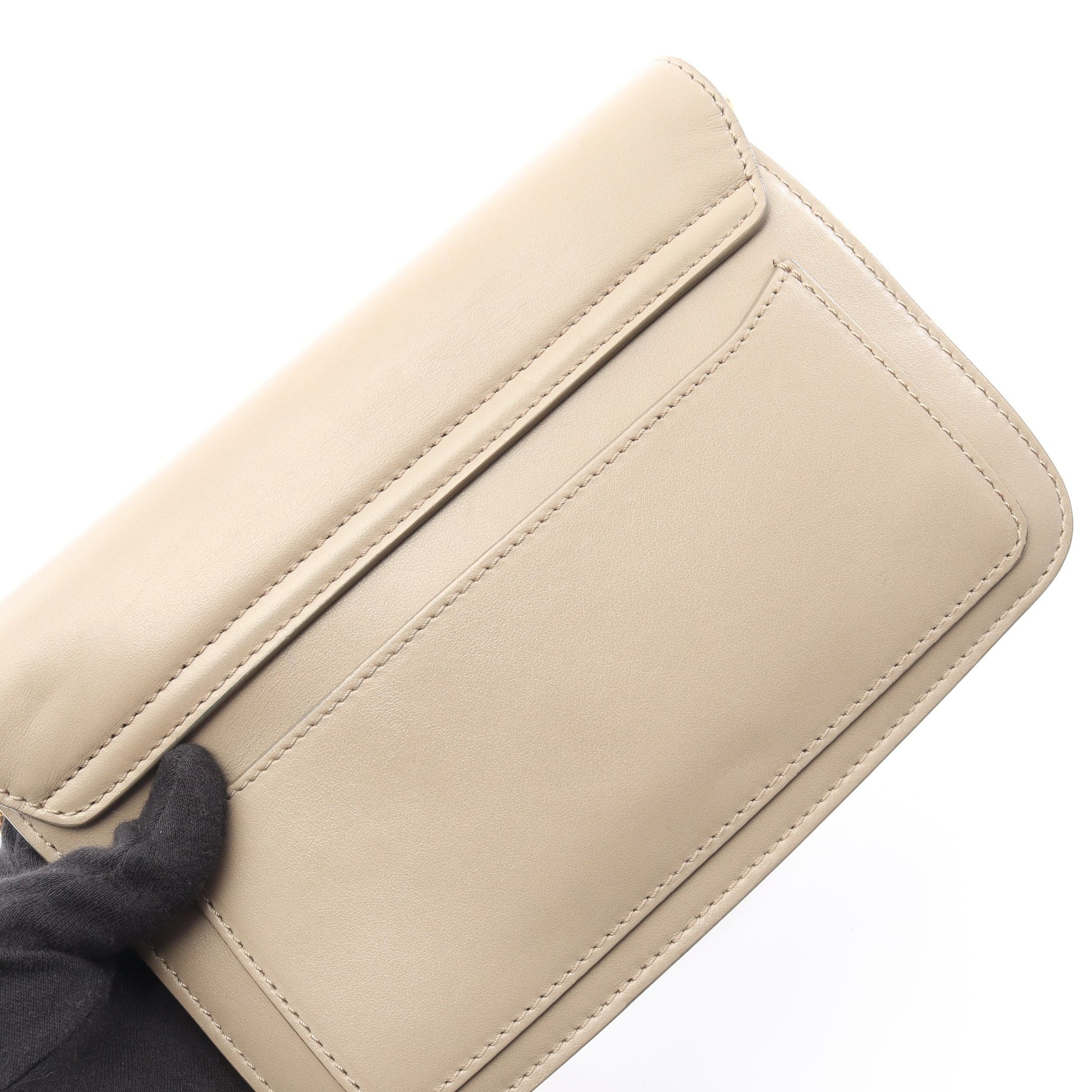 CHLOE C クロエシー チェーンショルダーバッグ レザー ベージュ クロエ バッグ Chloe