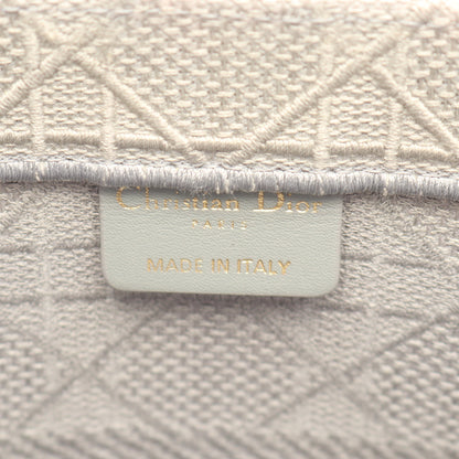 BOOK TOTE ブックトート ミディアム ハンドバッグ トートバッグ キャンバス グレー クリスチャンディオール バッグ Christian Dior