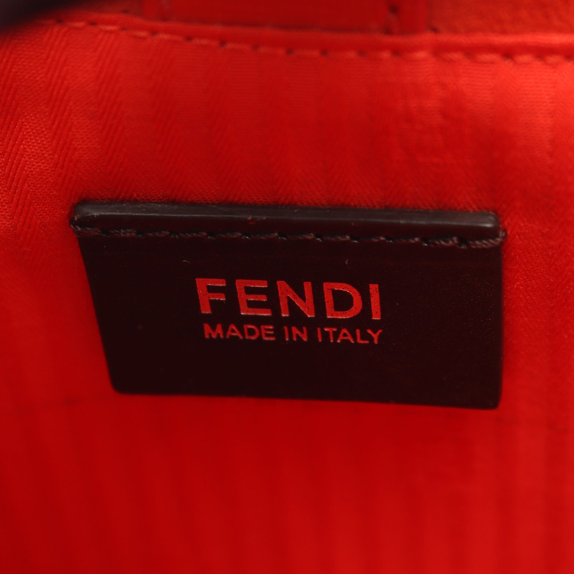 PETITE 2JOURS プチ トゥージュール 2WAY ハンドバッグ エナメルレザー レッド フェンディ バッグ FENDI