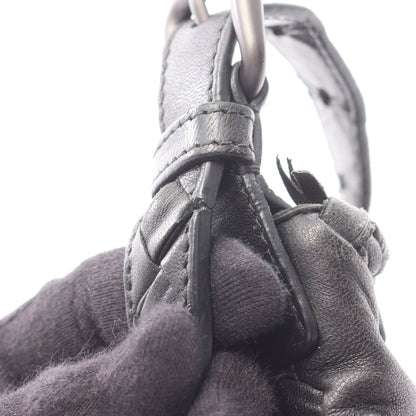 イントレチャート ショルダーバッグ トートバッグ レザー ブラック ボッテガヴェネタ バッグ BOTTEGA VENETA