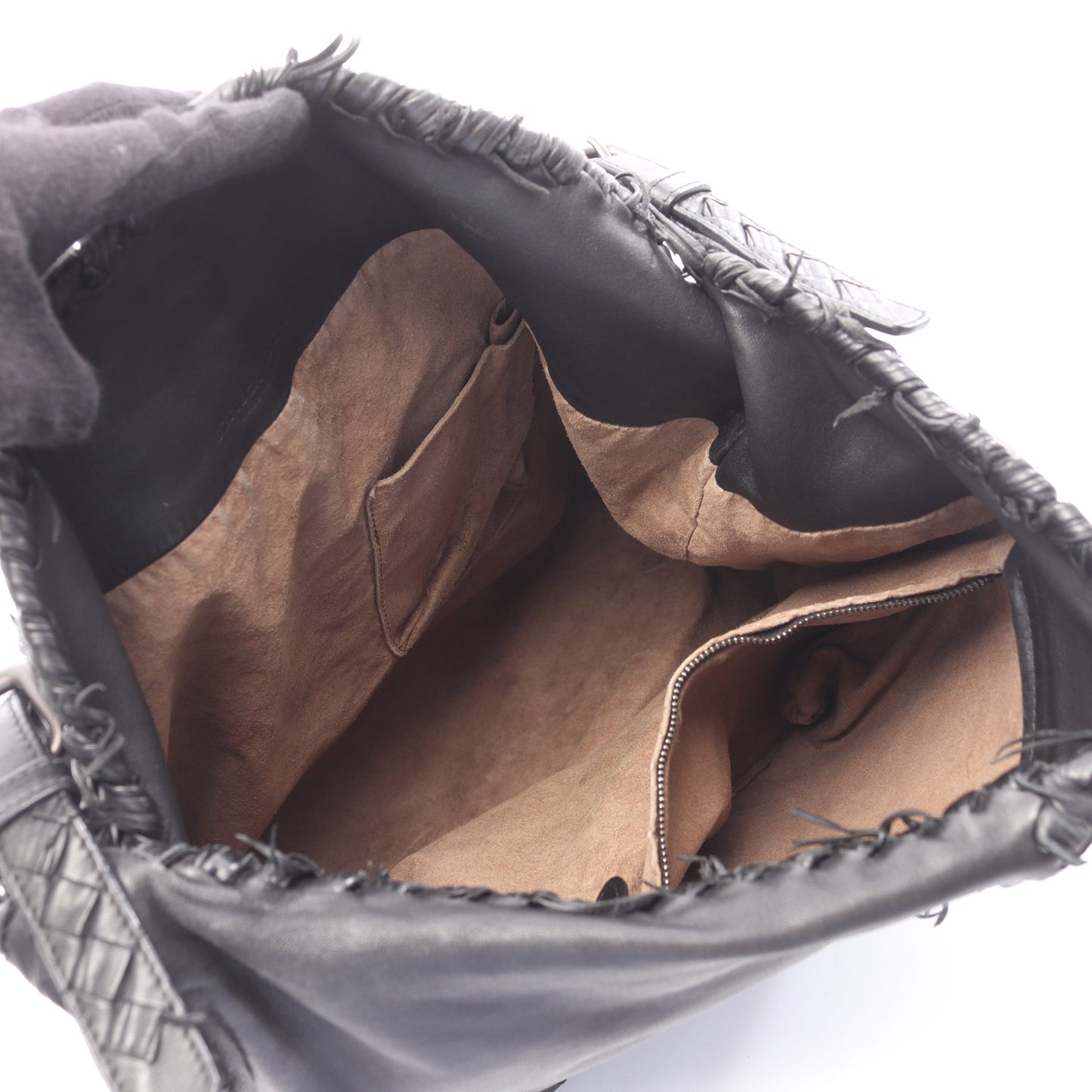 イントレチャート ショルダーバッグ トートバッグ レザー ブラック ボッテガヴェネタ バッグ BOTTEGA VENETA