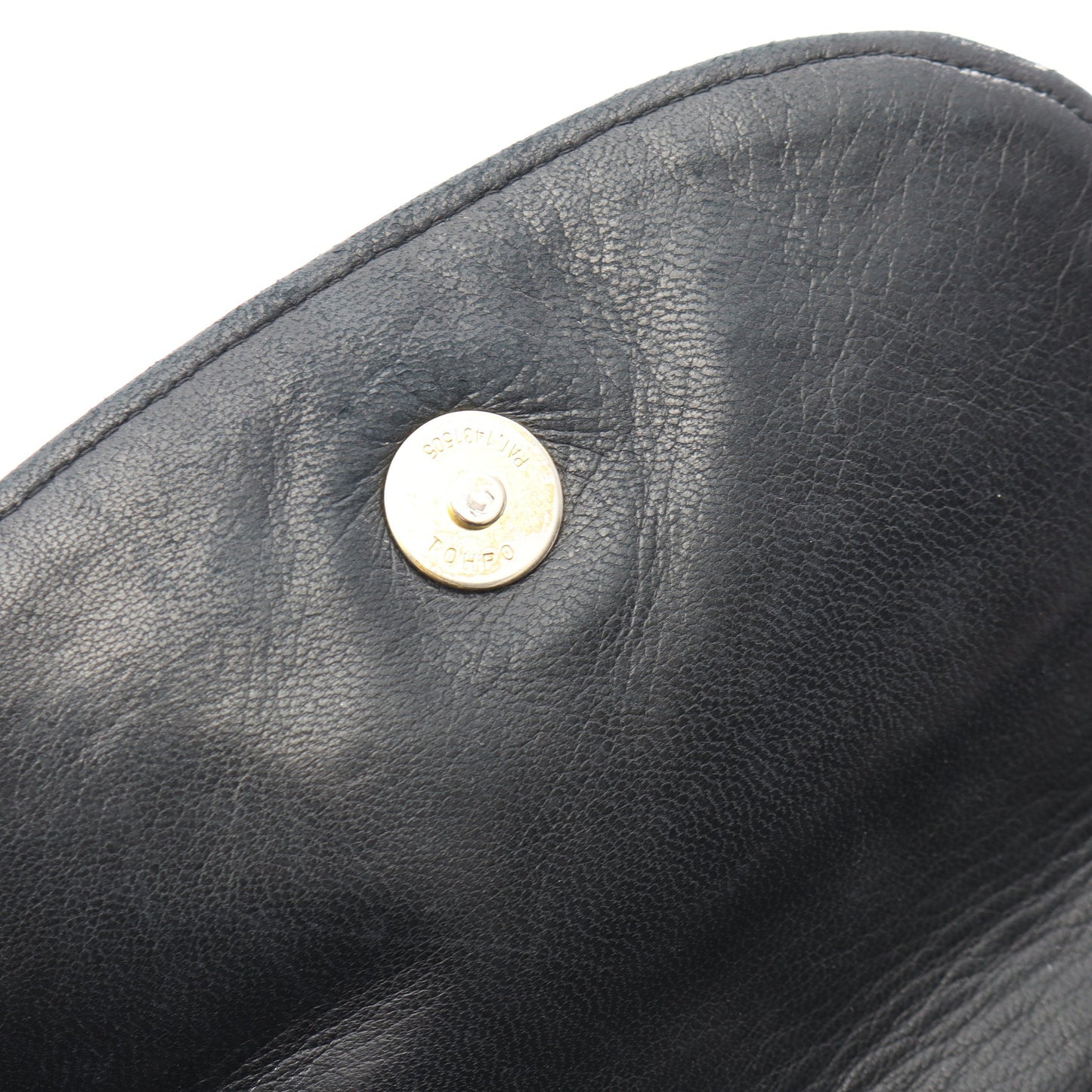 イントレチャート ショルダーバッグ レザー ブラック ボッテガヴェネタ バッグ BOTTEGA VENETA