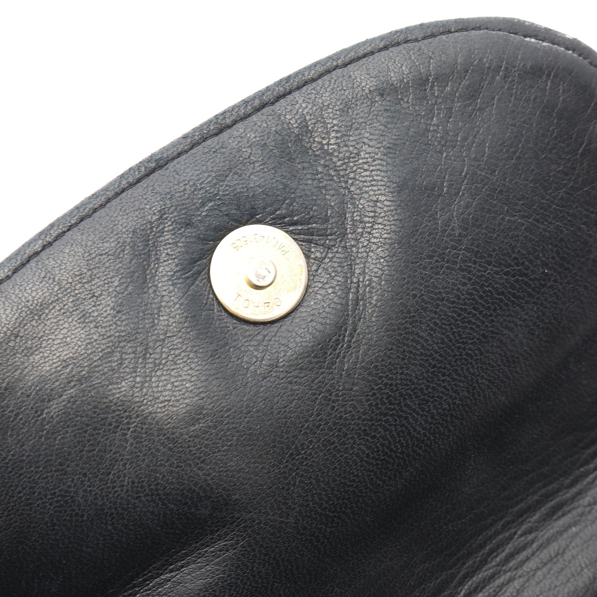 イントレチャート ショルダーバッグ レザー ブラック ボッテガヴェネタ バッグ BOTTEGA VENETA