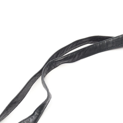 イントレチャート ショルダーバッグ レザー ブラック ボッテガヴェネタ バッグ BOTTEGA VENETA