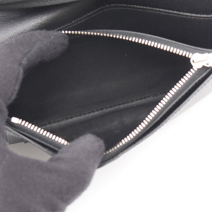 ポルトフォイユ ブラザ ダミエグラフィット 二つ折り長財布 PVC レザー ブラック ルイヴィトン 財布・小物 LOUIS VUITTON