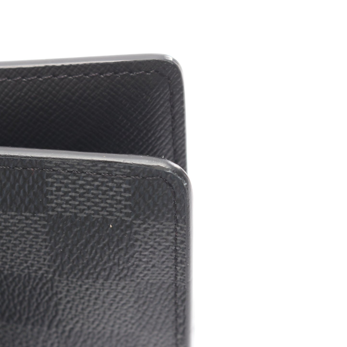 ポルトフォイユ ブラザ ダミエグラフィット 二つ折り長財布 PVC レザー ブラック ルイヴィトン 財布・小物 LOUIS VUITTON