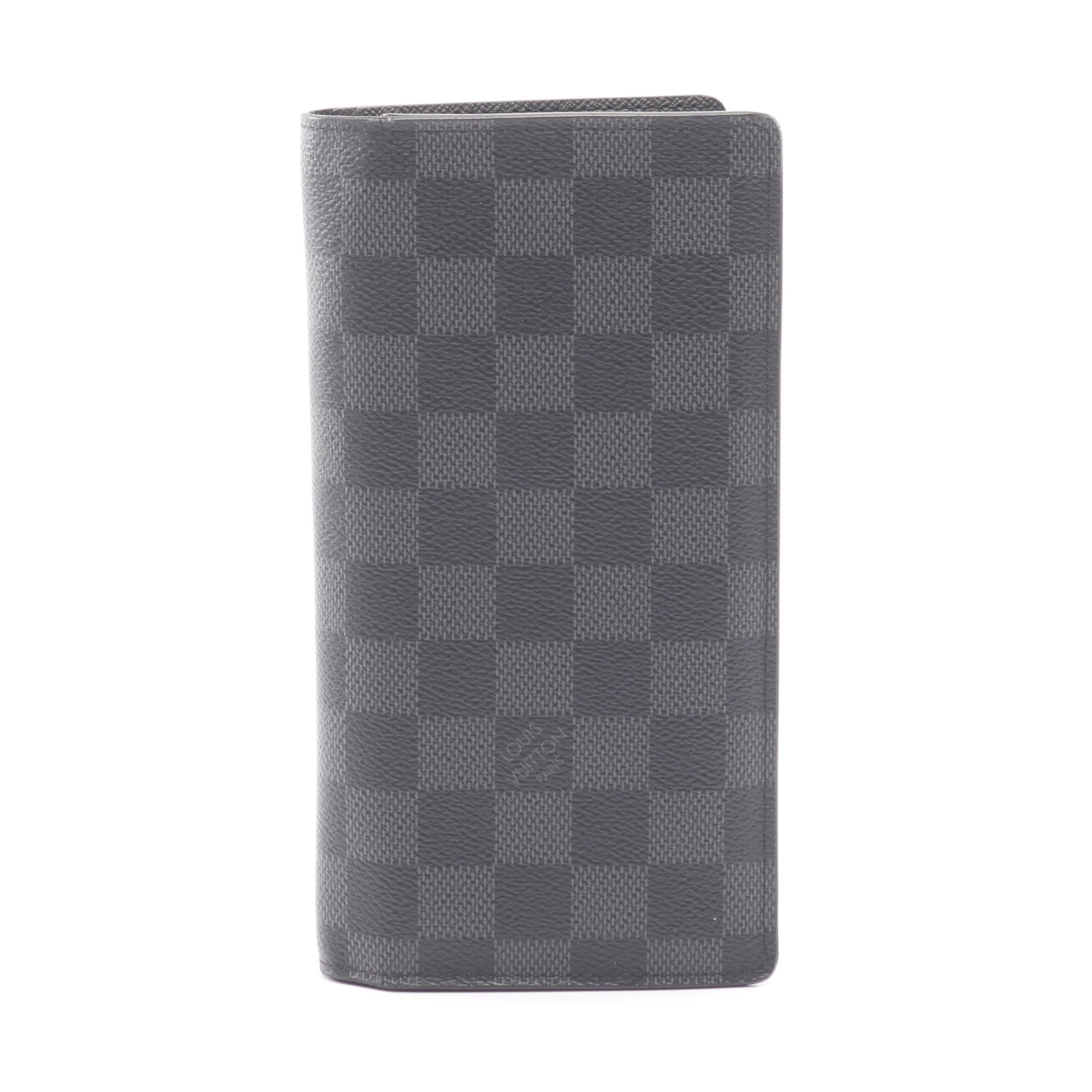 ⭐️未使用級⭐️　ルイヴィトン　ポルトフォイユ　ダミエ　二つ折りサイズ　PVC ポルトフォイユ ブラザ ダミエグラフィット 二つ折り長財布 PVC レザー