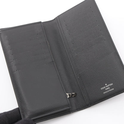 ポルトフォイユ ブラザ ダミエグラフィット 二つ折り長財布 PVC レザー ブラック ルイヴィトン 財布・小物 LOUIS VUITTON