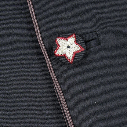 DIOR × PETER DOIG スター刺繍 ベスト ウール ネイビー ディオール トップス DIOR