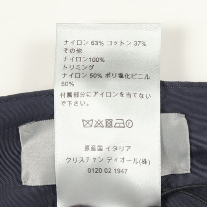 カーゴパンツ ナイロン ネイビー ディオール ボトムス DIOR
