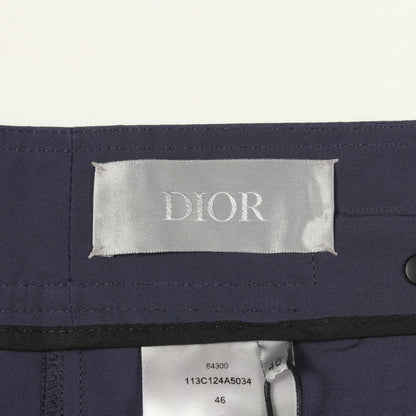カーゴパンツ コットン ネイビー ディオール ボトムス DIOR