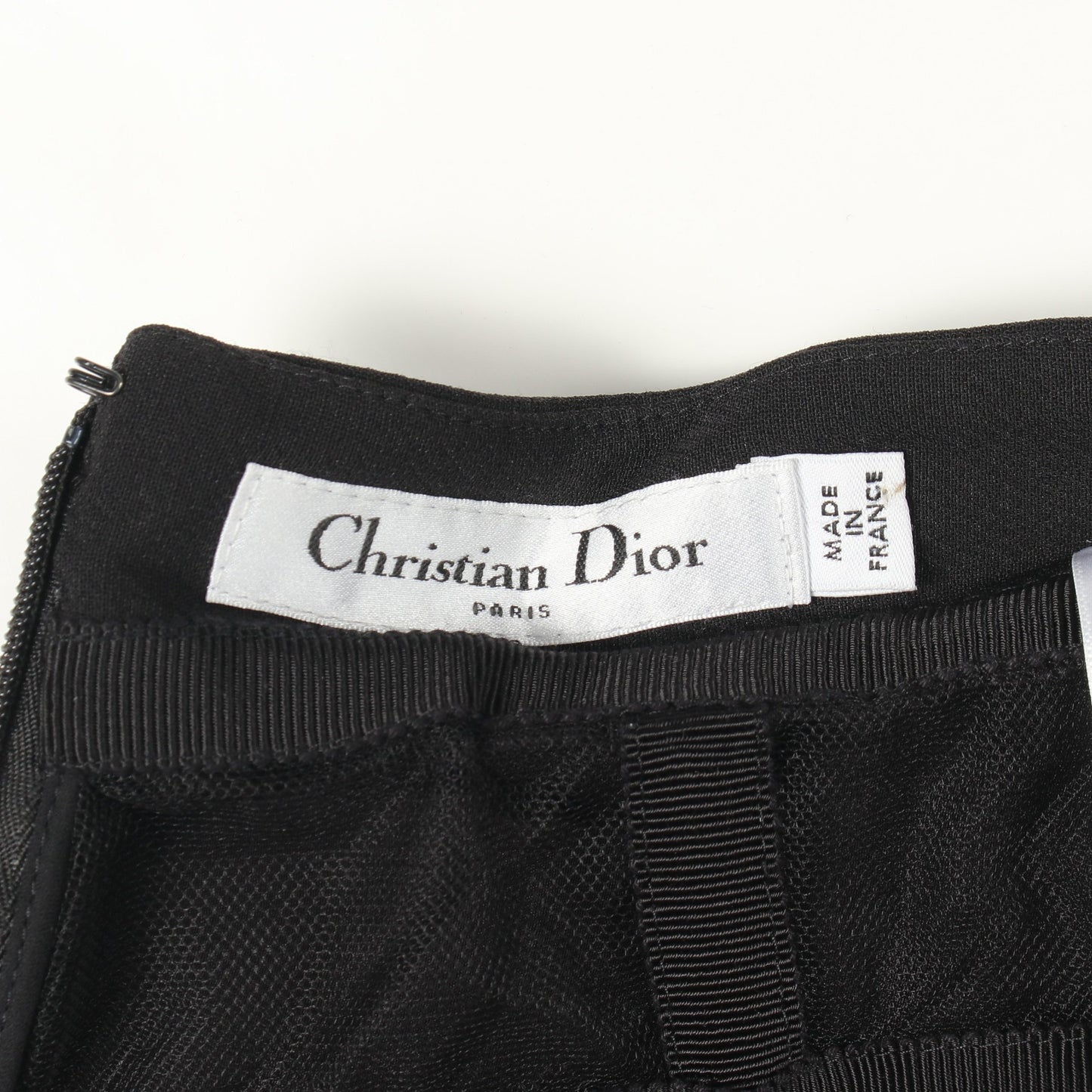 プリーツ ワンピース ウール シルク ブラック クリスチャンディオール ワンピース Christian Dior