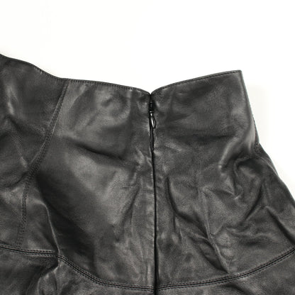 フレア スカート レザー ブラック クリスチャンディオール ボトムス Christian Dior
