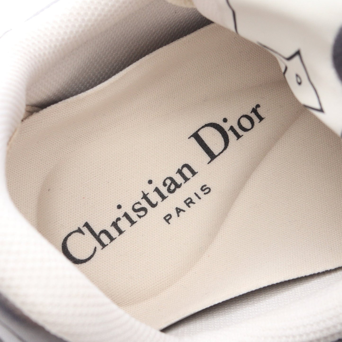 D-Sketch スニーカー レザー スエード グレー シルバー クリスチャンディオール シューズ Christian Dior