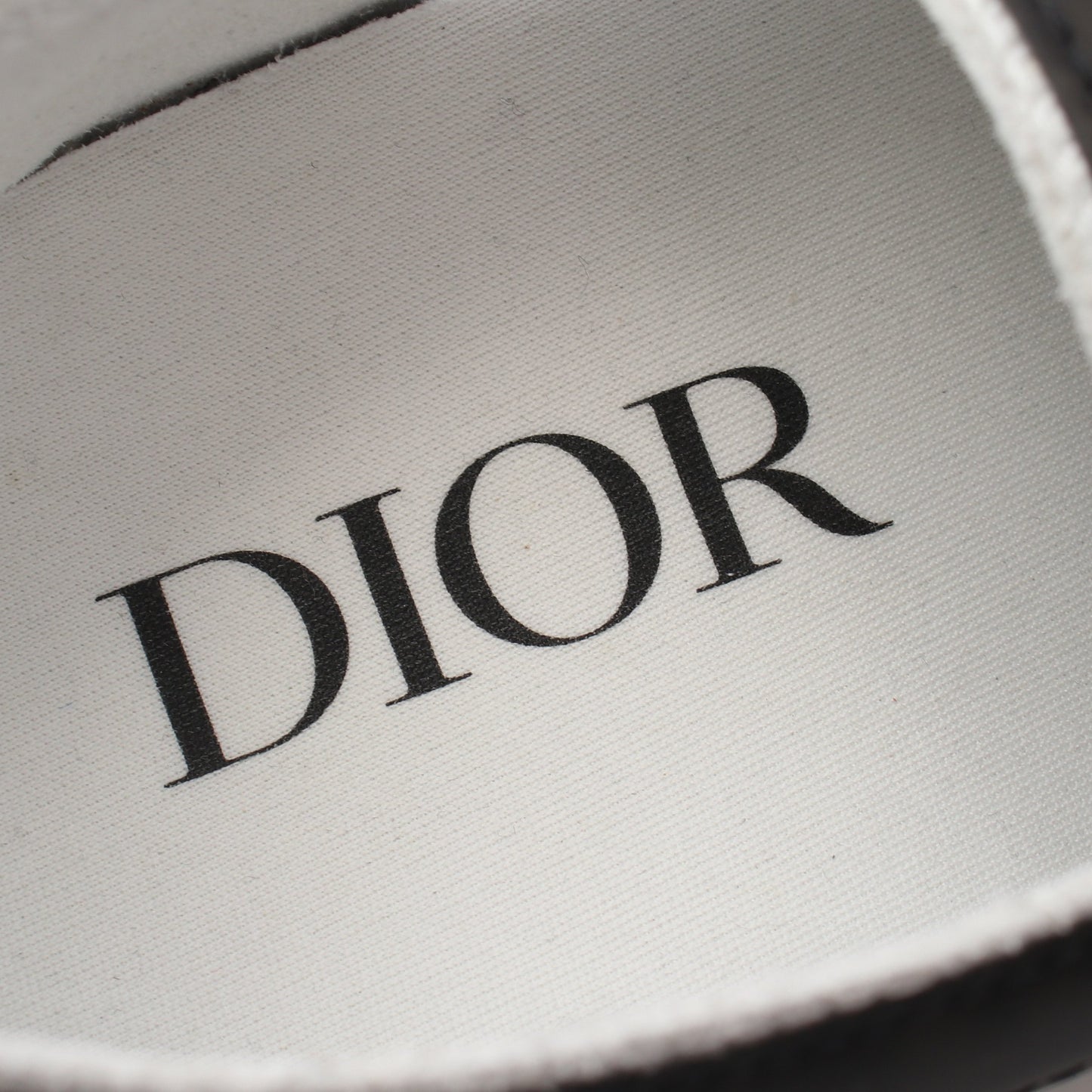 B23 オブリーク ローカットスニーカー メッシュ ラバー ブラック ホワイト クリスチャンディオール シューズ Christian Dior