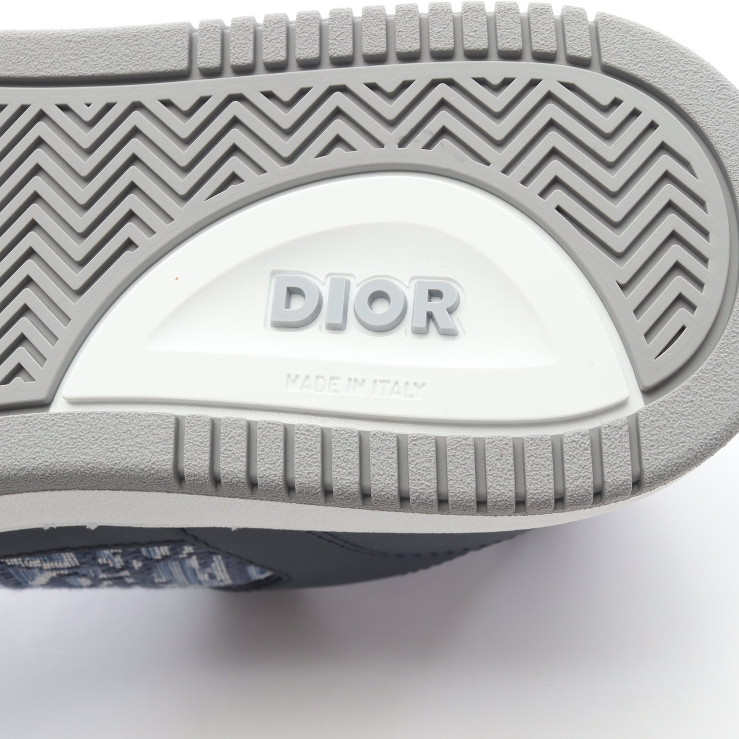 B27 オブリーグジャガード スニーカー レザー ファブリック ネイビー クリスチャンディオール シューズ Christian Dior