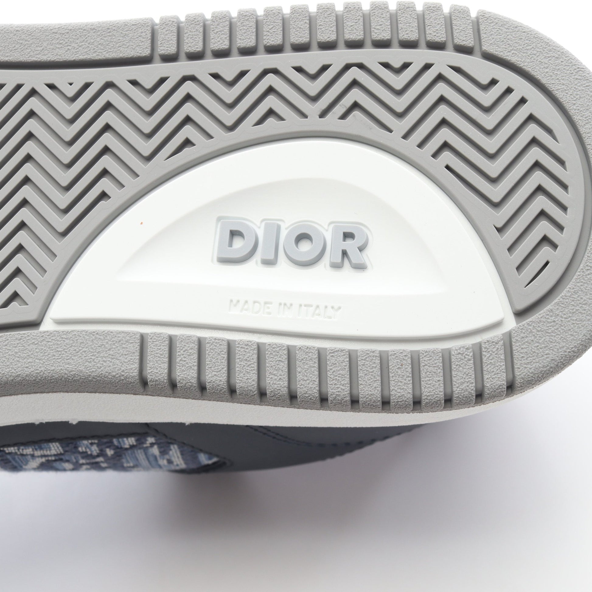 B27 オブリーグジャガード スニーカー レザー ファブリック ネイビー クリスチャンディオール シューズ Christian Dior