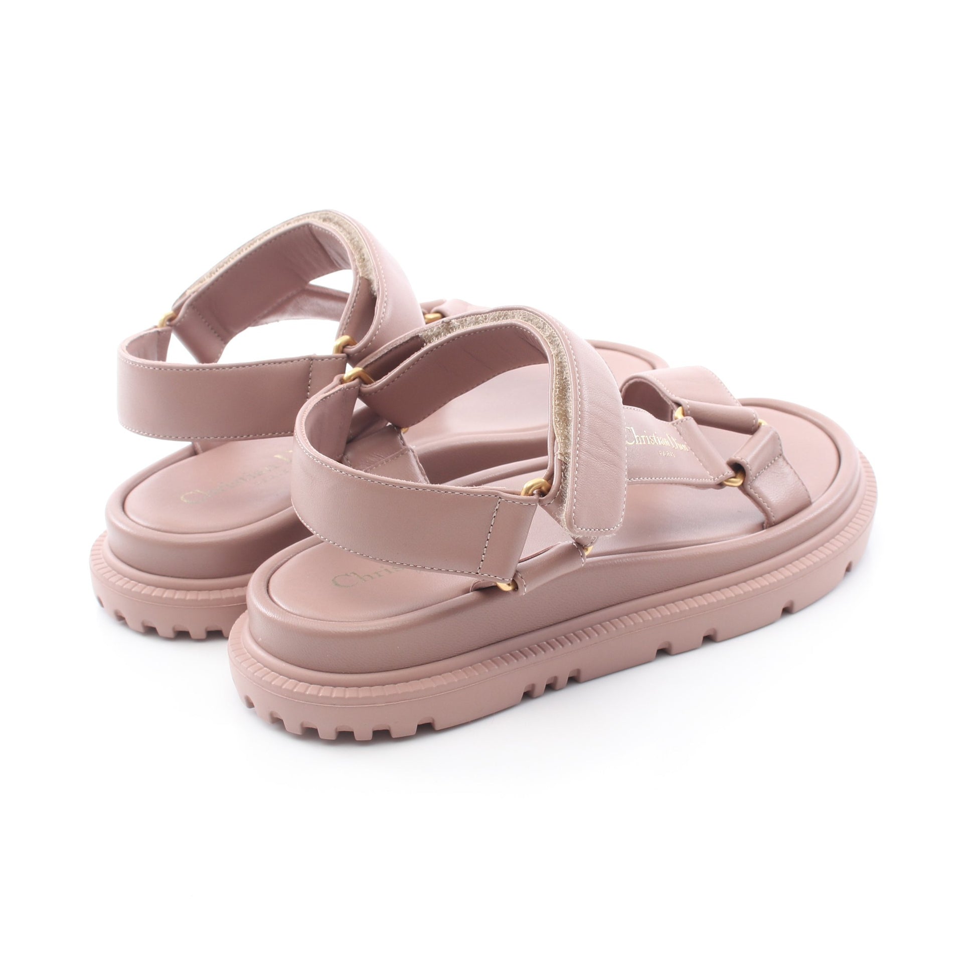 DIORACT ディオールアクト サンダル レザー ダスティピンク クリスチャンディオール シューズ Christian Dior