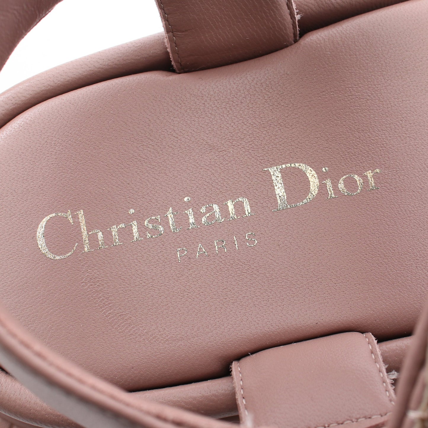 DIORACT ディオールアクト サンダル レザー ダスティピンク クリスチャンディオール シューズ Christian Dior