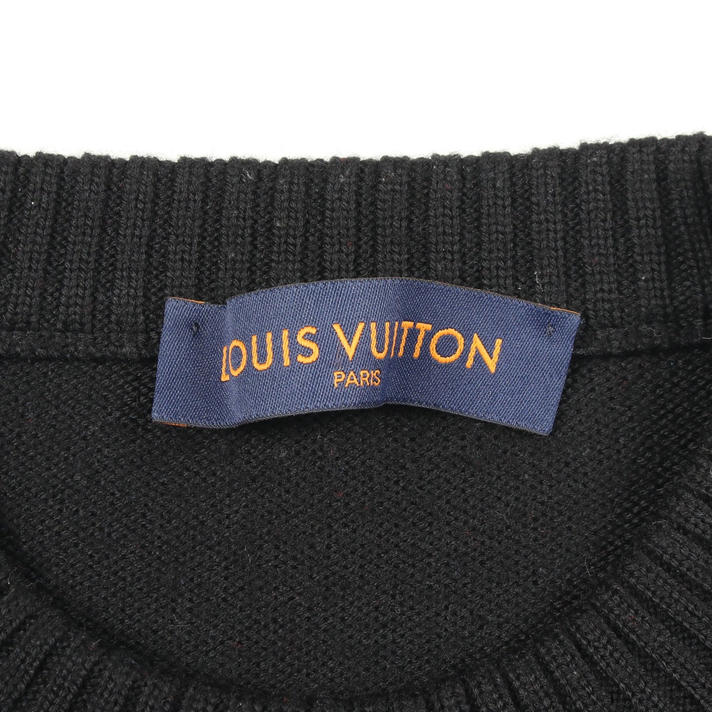 Amen Break LVVスポーツチーム クルーネック ニット ウール レッド ブラック グリーン ルイヴィトン トップス LOUIS VUITTON