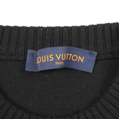 Amen Break LVVスポーツチーム クルーネック ニット ウール レッド ブラック グリーン ルイヴィトン トップス LOUIS VUITTON