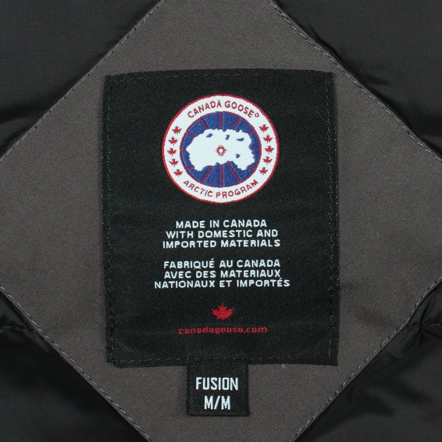 CHATEAU PARKA FUSION FIT ダウンジャケット コットン グレー カナダグース アウター CANADA GOOSE