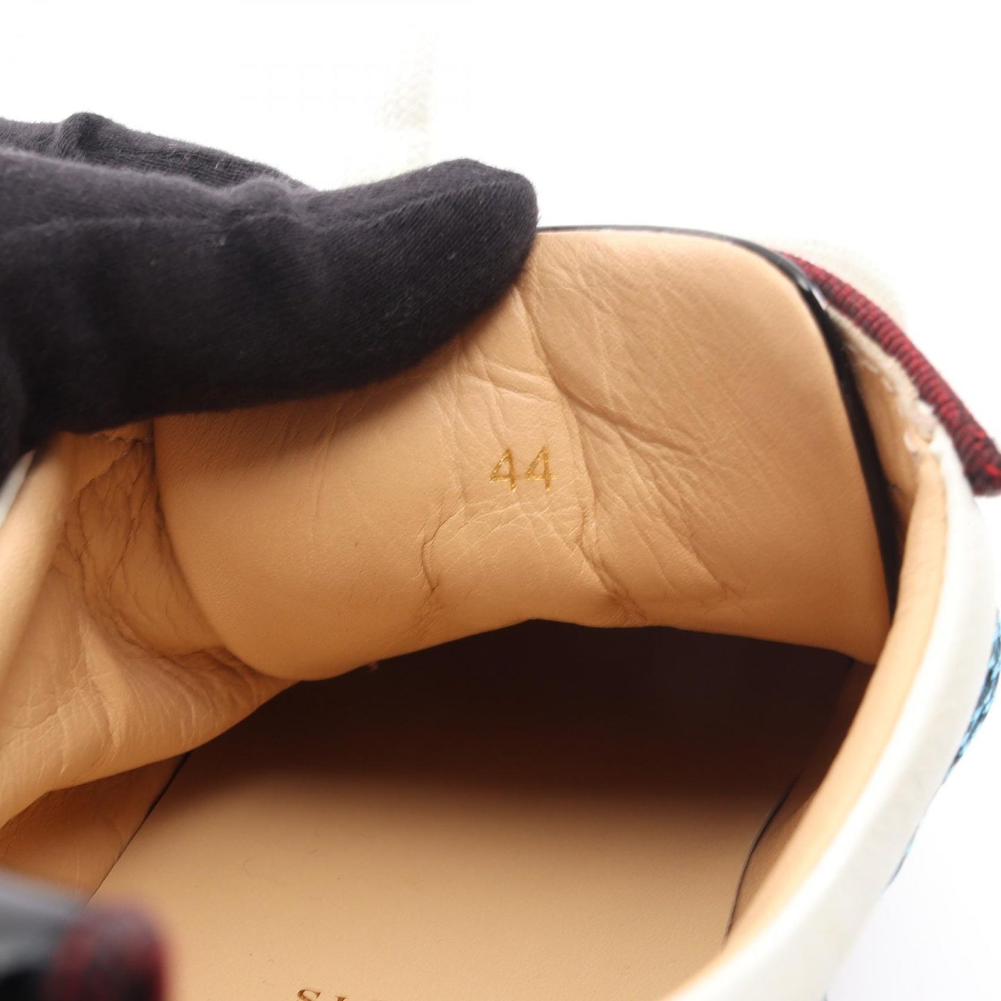 Louis Junior Spikes Orlato スニーカー レザー ファブリック エナメルレザー ホワイト マルチカラー クリスチャンルブタン シューズ Christian Louboutin