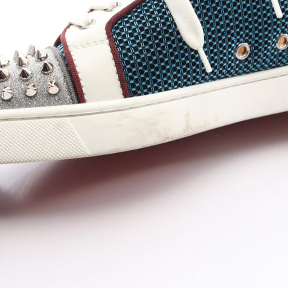 Louis Junior Spikes Orlato スニーカー レザー ファブリック エナメルレザー ホワイト マルチカラー クリスチャンルブタン シューズ Christian Louboutin