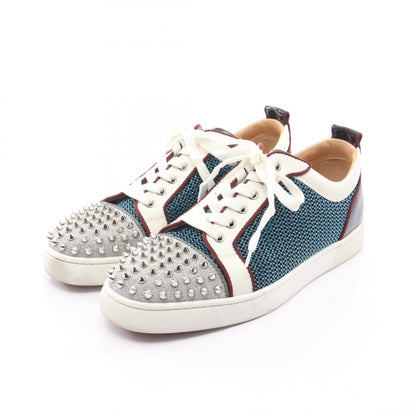 Louis Junior Spikes Orlato スニーカー レザー ファブリック エナメルレザー ホワイト マルチカラー クリスチャンルブタン シューズ Christian Louboutin