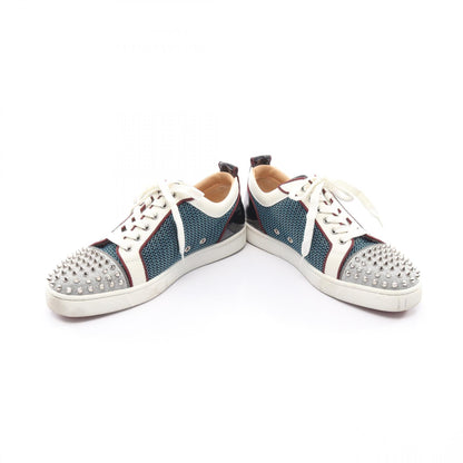 Louis Junior Spikes Orlato スニーカー レザー ファブリック エナメルレザー ホワイト マルチカラー クリスチャンルブタン シューズ Christian Louboutin