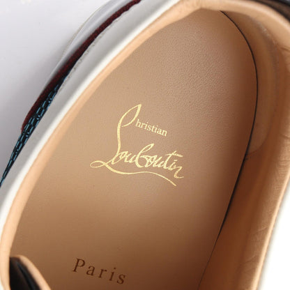 Louis Junior Spikes Orlato スニーカー レザー ファブリック エナメルレザー ホワイト マルチカラー クリスチャンルブタン シューズ Christian Louboutin
