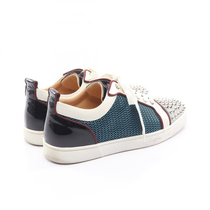 Louis Junior Spikes Orlato スニーカー レザー ファブリック エナメルレザー ホワイト マルチカラー クリスチャンルブタン シューズ Christian Louboutin
