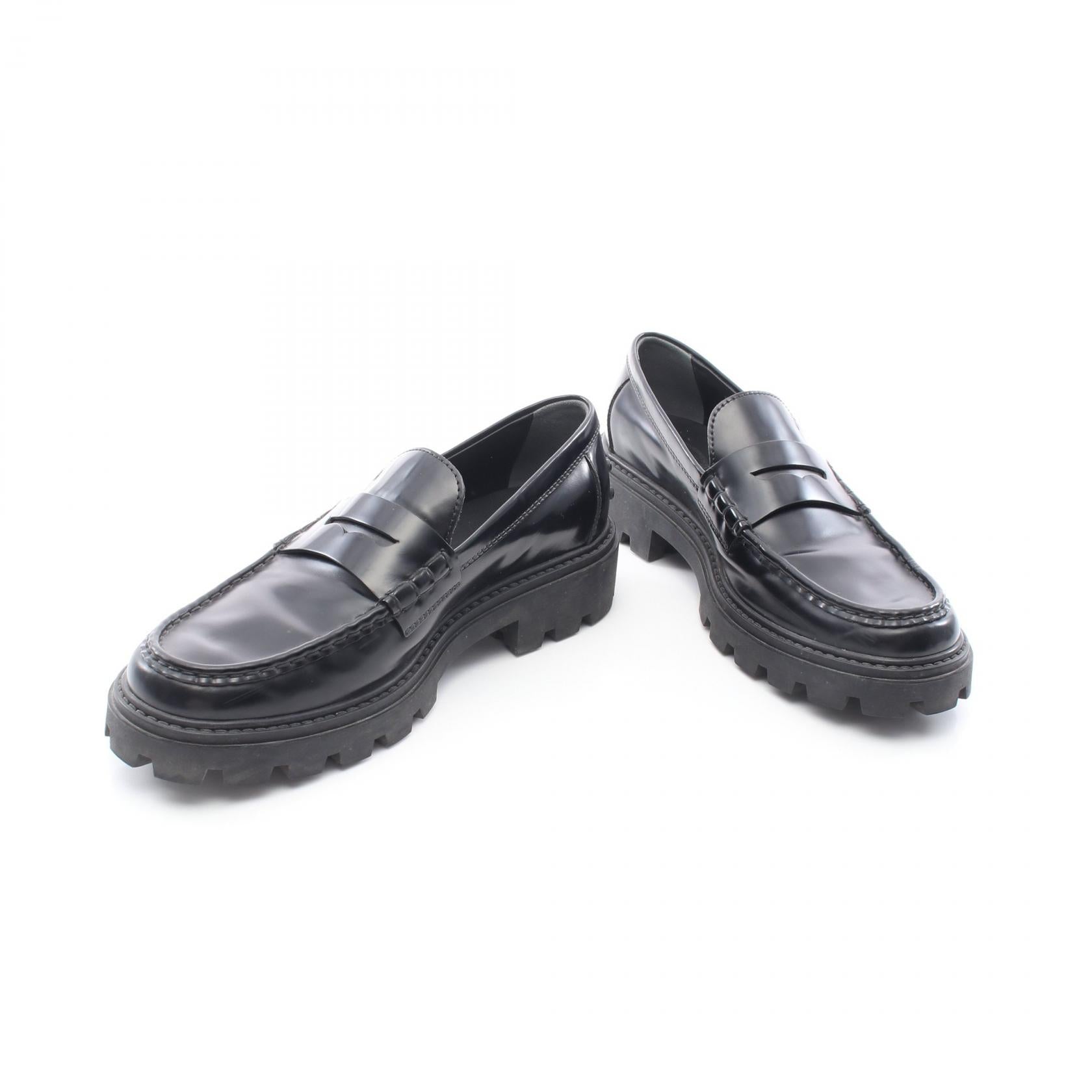 Gomma Pesante ゴマペザンテ ローファー レザー ブラック トッズ シューズ TOD'S