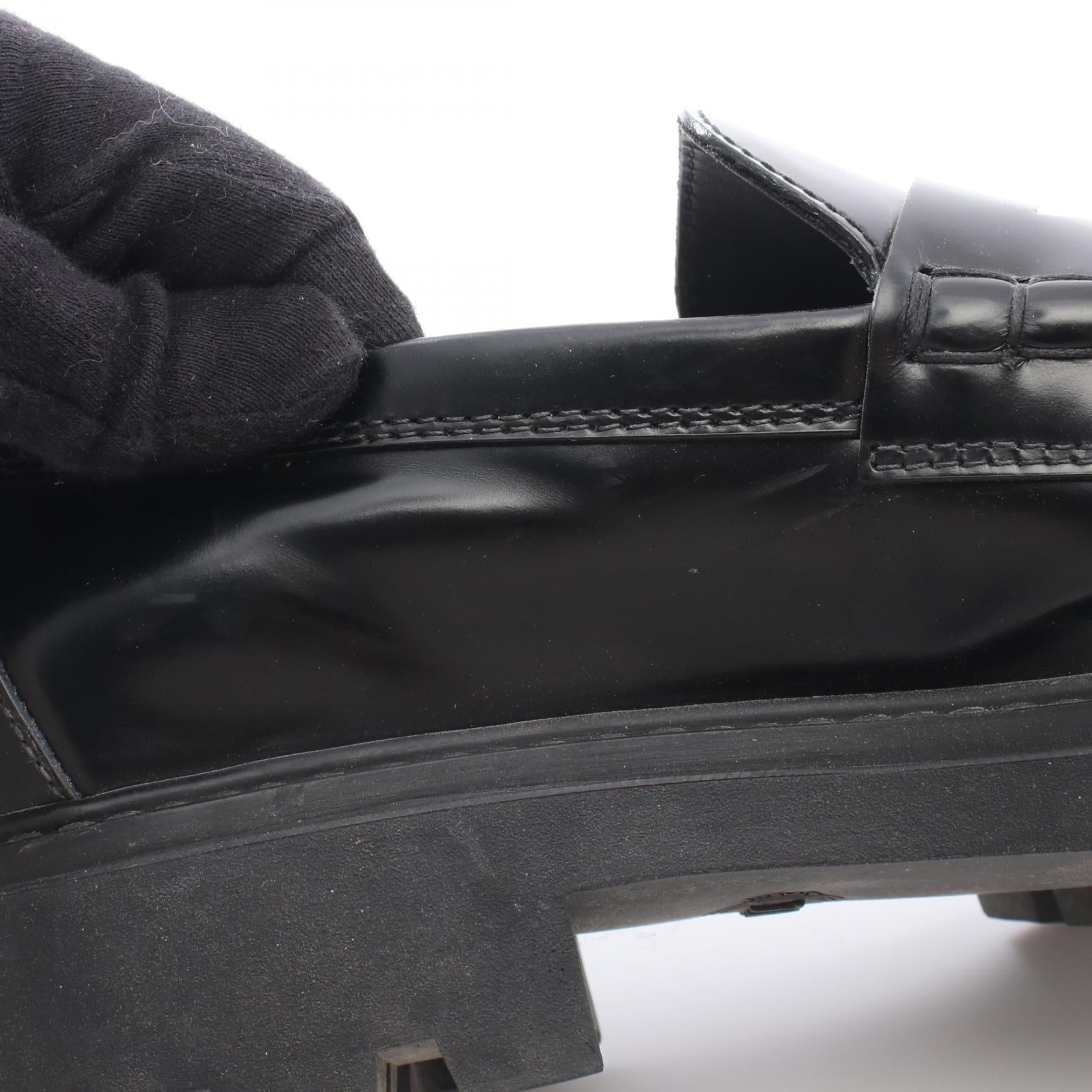 Gomma Pesante ゴマペザンテ ローファー レザー ブラック トッズ シューズ TOD'S