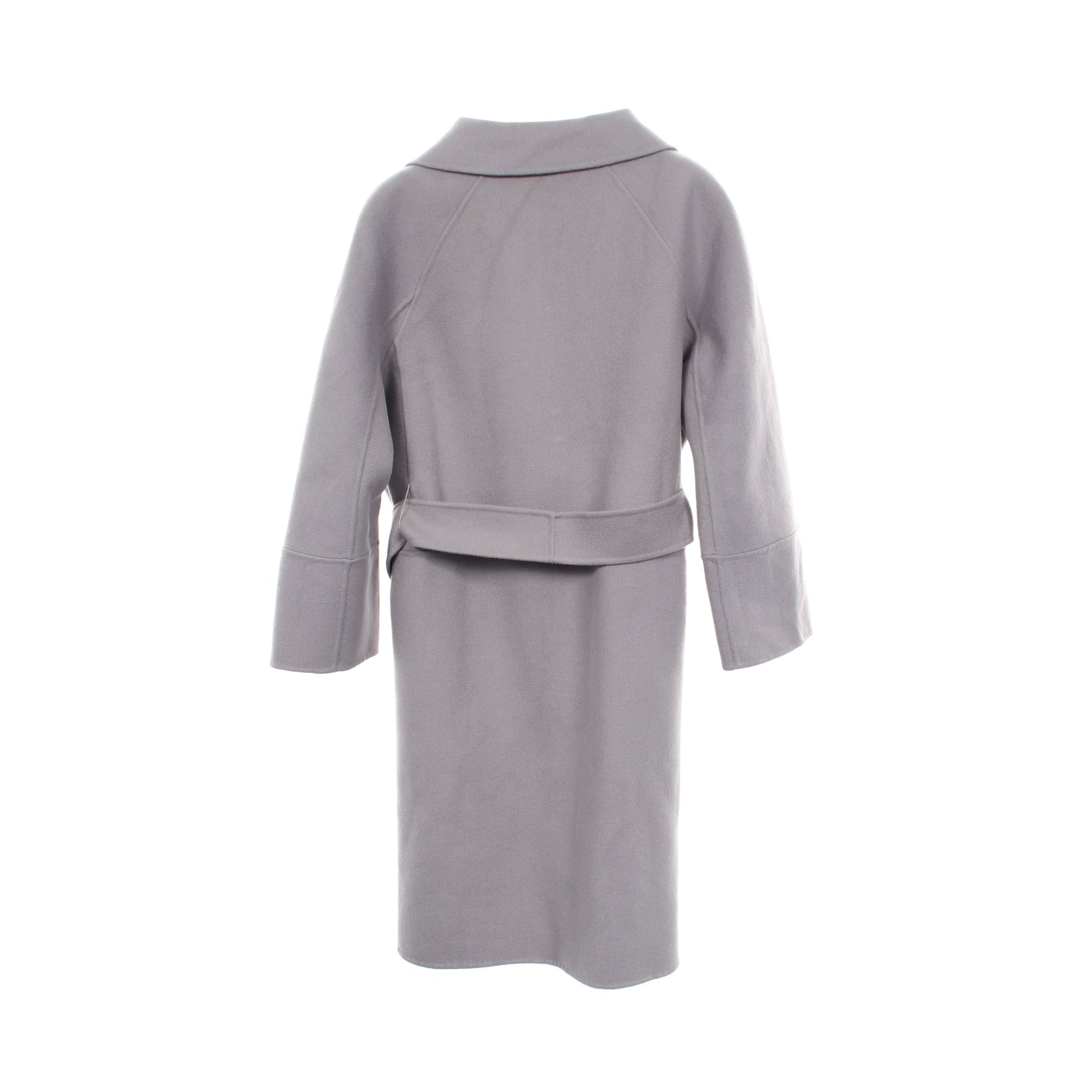 コート ウール ブルーグレー エスマックスマーラ アウター S Max Mara