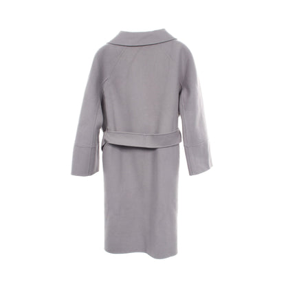 コート ウール ブルーグレー エスマックスマーラ アウター S Max Mara