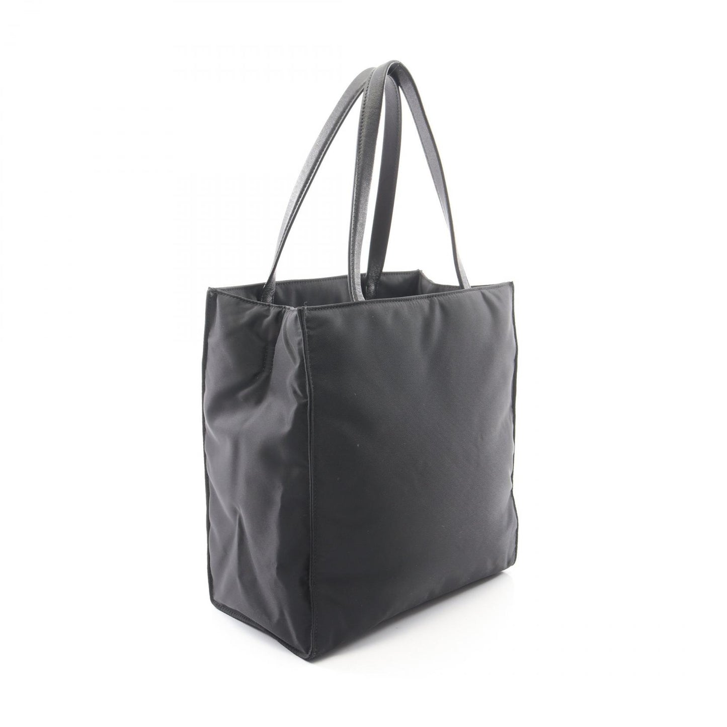 Re-Nylon ハンドバッグ トートバッグ ナイロン レザー ブラック プラダ バッグ PRADA