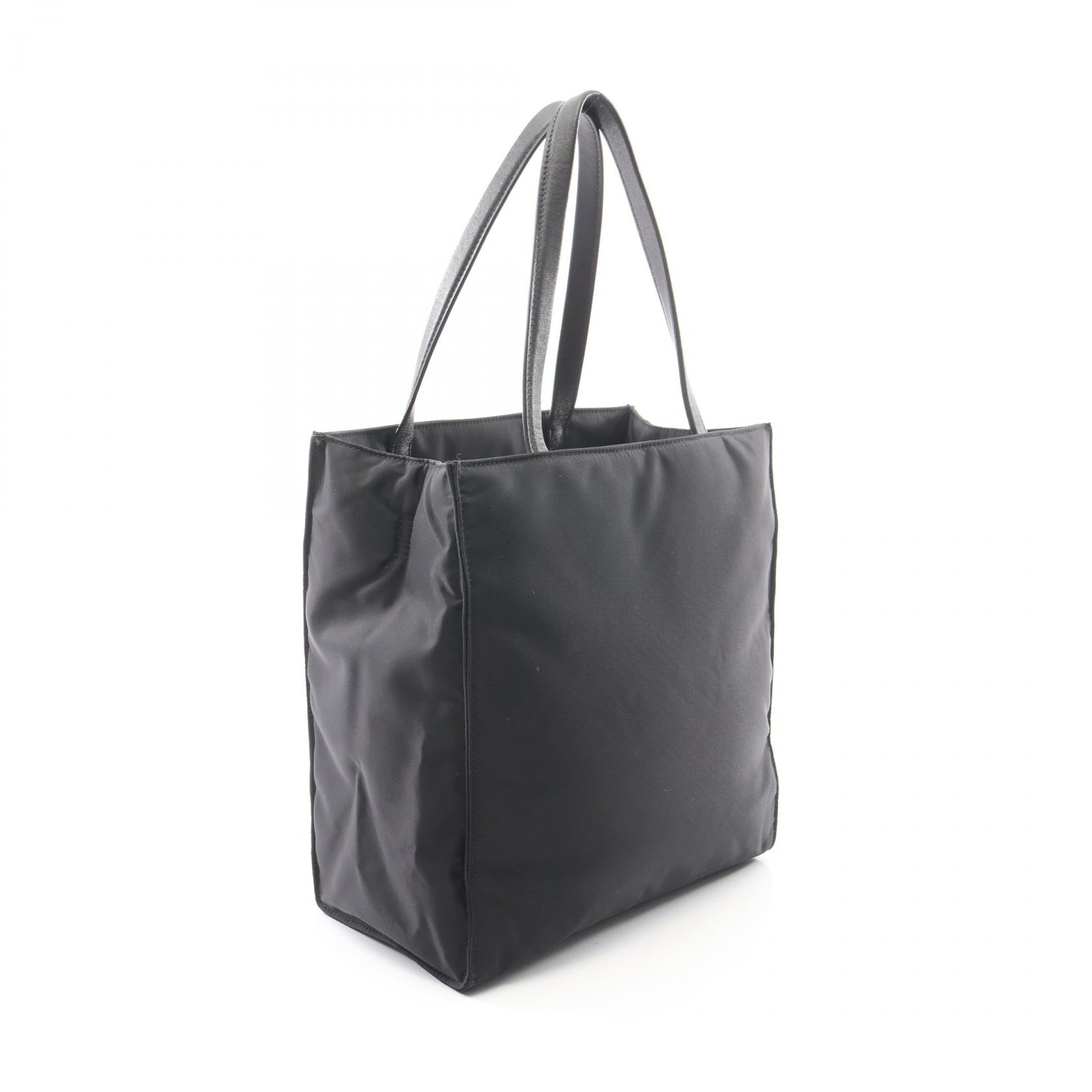 Re-Nylon ハンドバッグ トートバッグ ナイロン レザー ブラック プラダ バッグ PRADA