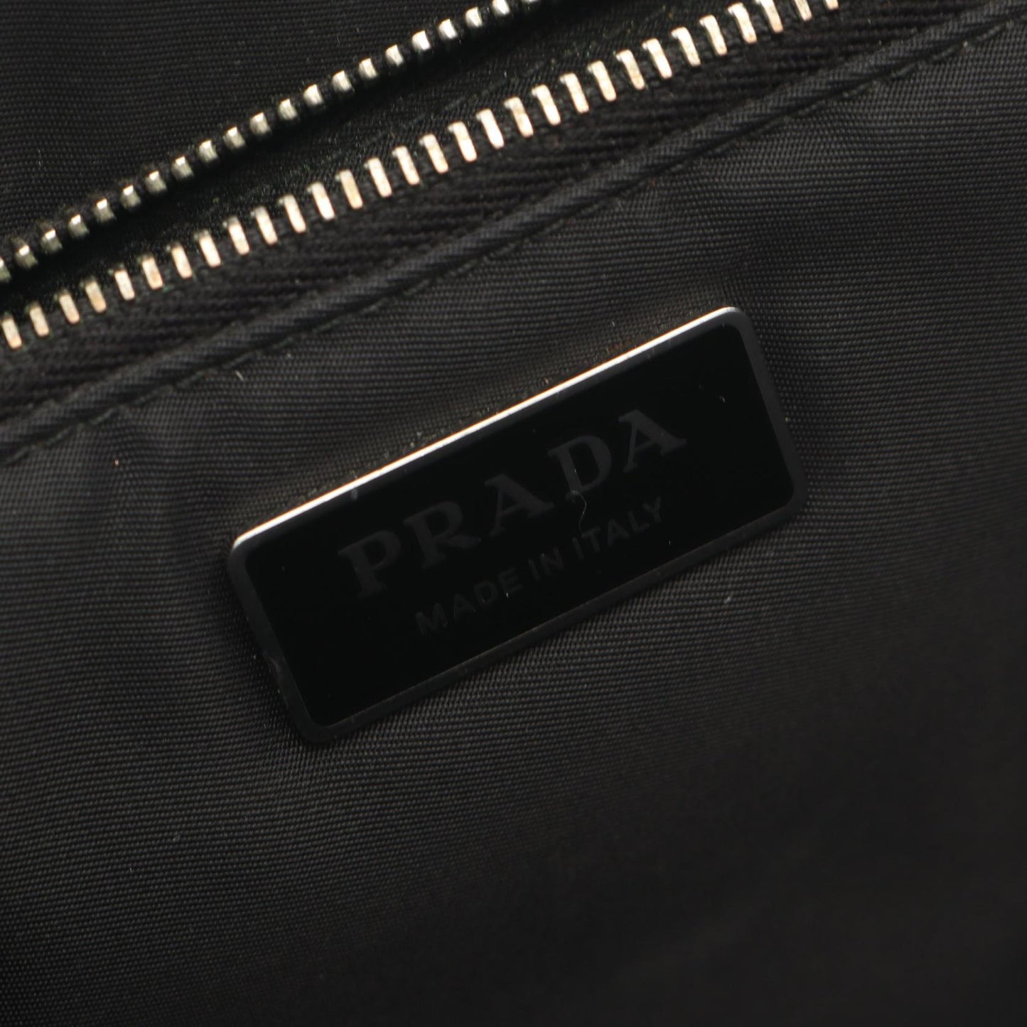Re-Nylon ハンドバッグ トートバッグ ナイロン レザー ブラック プラダ バッグ PRADA