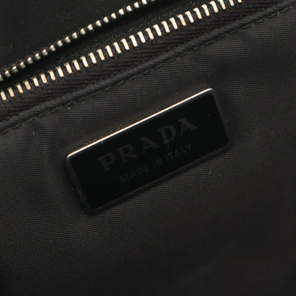 Re-Nylon ハンドバッグ トートバッグ ナイロン レザー ブラック プラダ バッグ PRADA