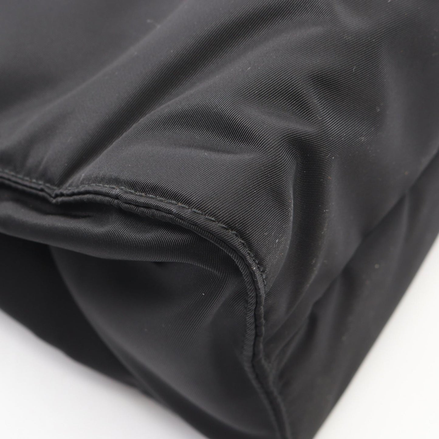 Re-Nylon ハンドバッグ トートバッグ ナイロン レザー ブラック プラダ バッグ PRADA