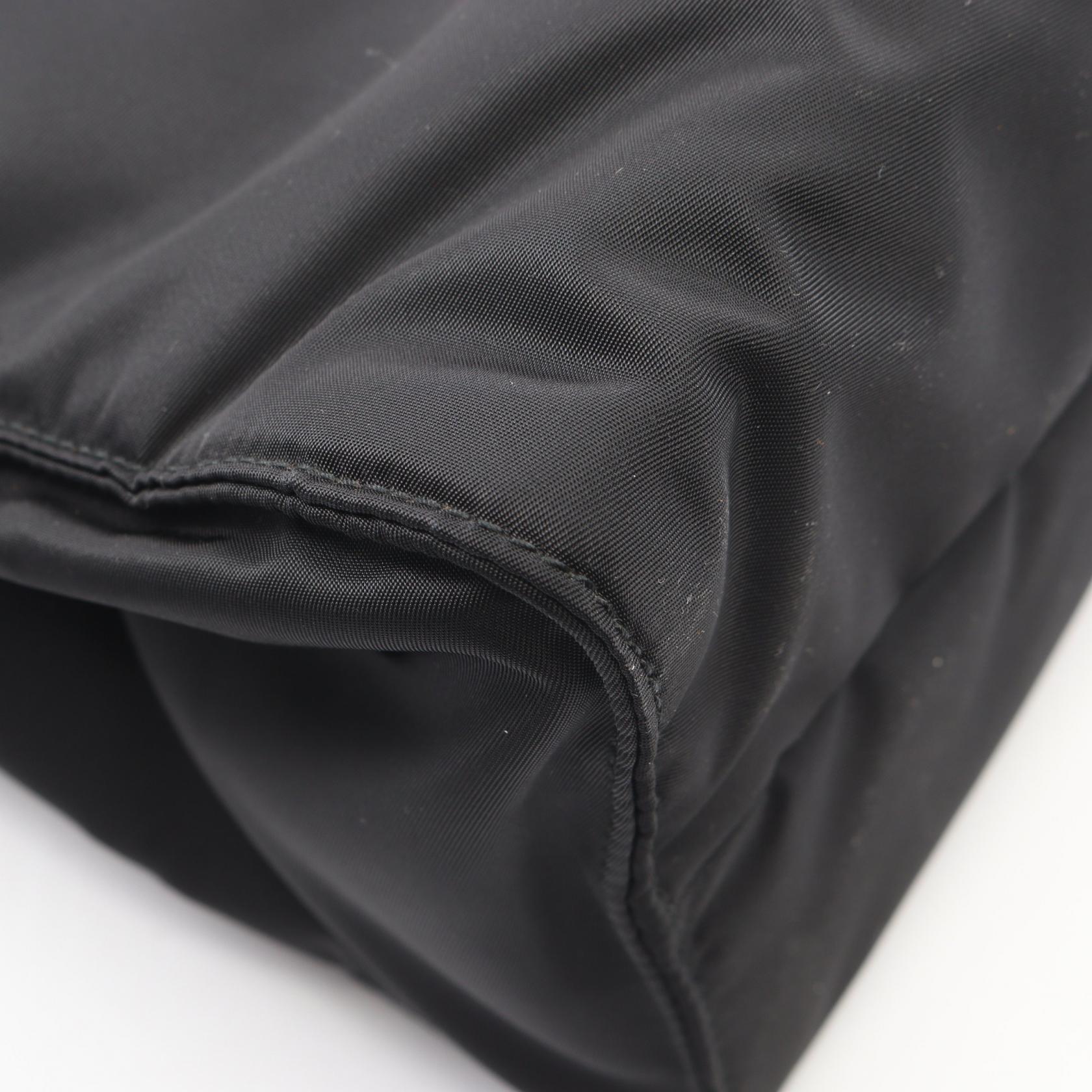 Re-Nylon ハンドバッグ トートバッグ ナイロン レザー ブラック プラダ バッグ PRADA