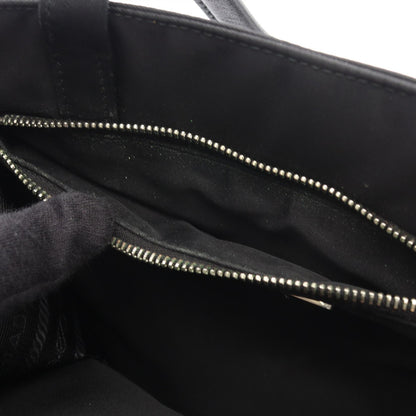 Re-Nylon ハンドバッグ トートバッグ ナイロン レザー ブラック プラダ バッグ PRADA